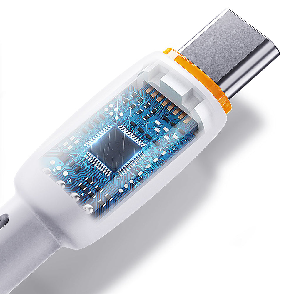 Lenyes LC548-TC-L Type-C to Ligthing Hızlı Şarj Özellikli Data ve Şarj Kablosu 27W 1M Beyaz