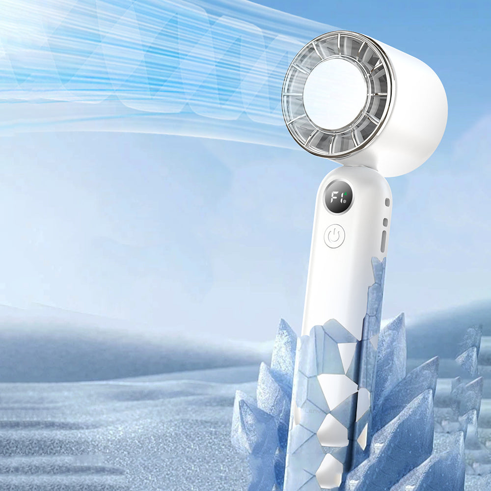 Lenyes LHF08 Katlanabilir Askılı Portatif Soğutucu El Fanı Beyaz