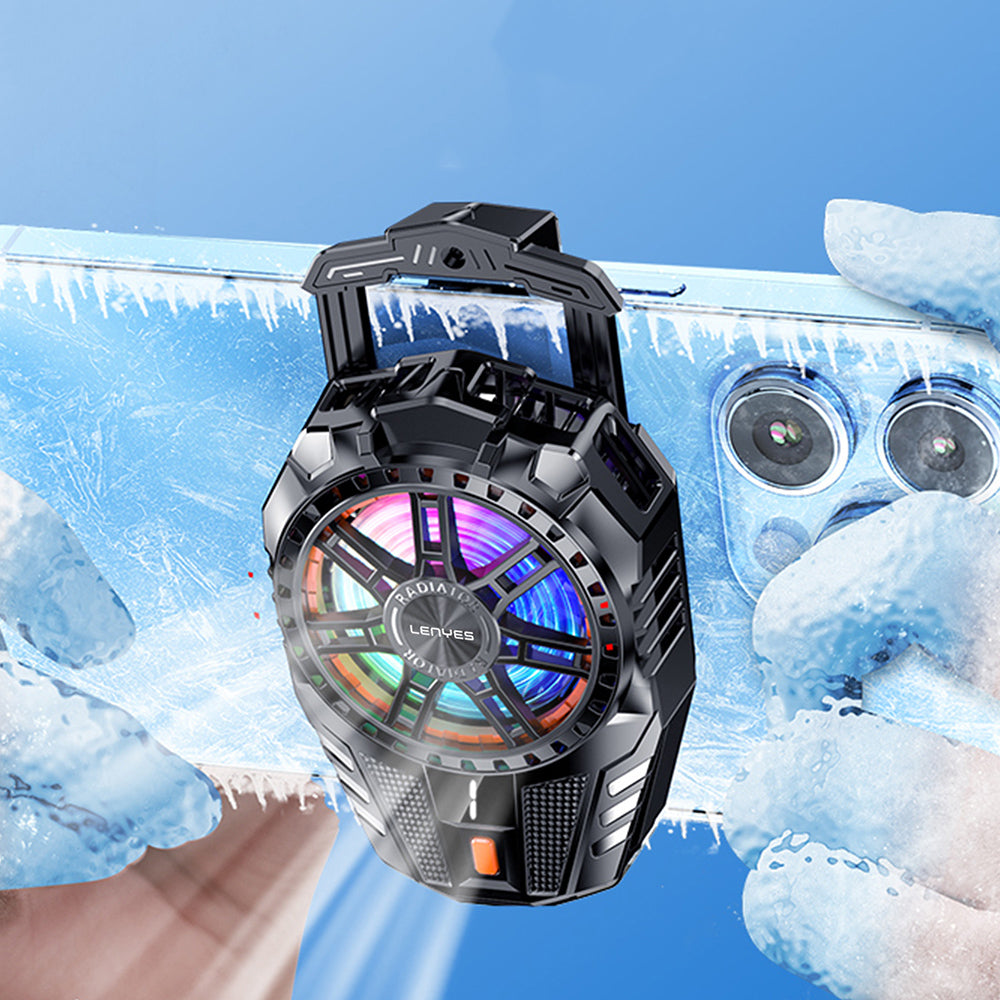 Lenyes LPC201 3 Kademeli TEC Soğutma Sistemli Telefon Soğutucu Fan Siyah