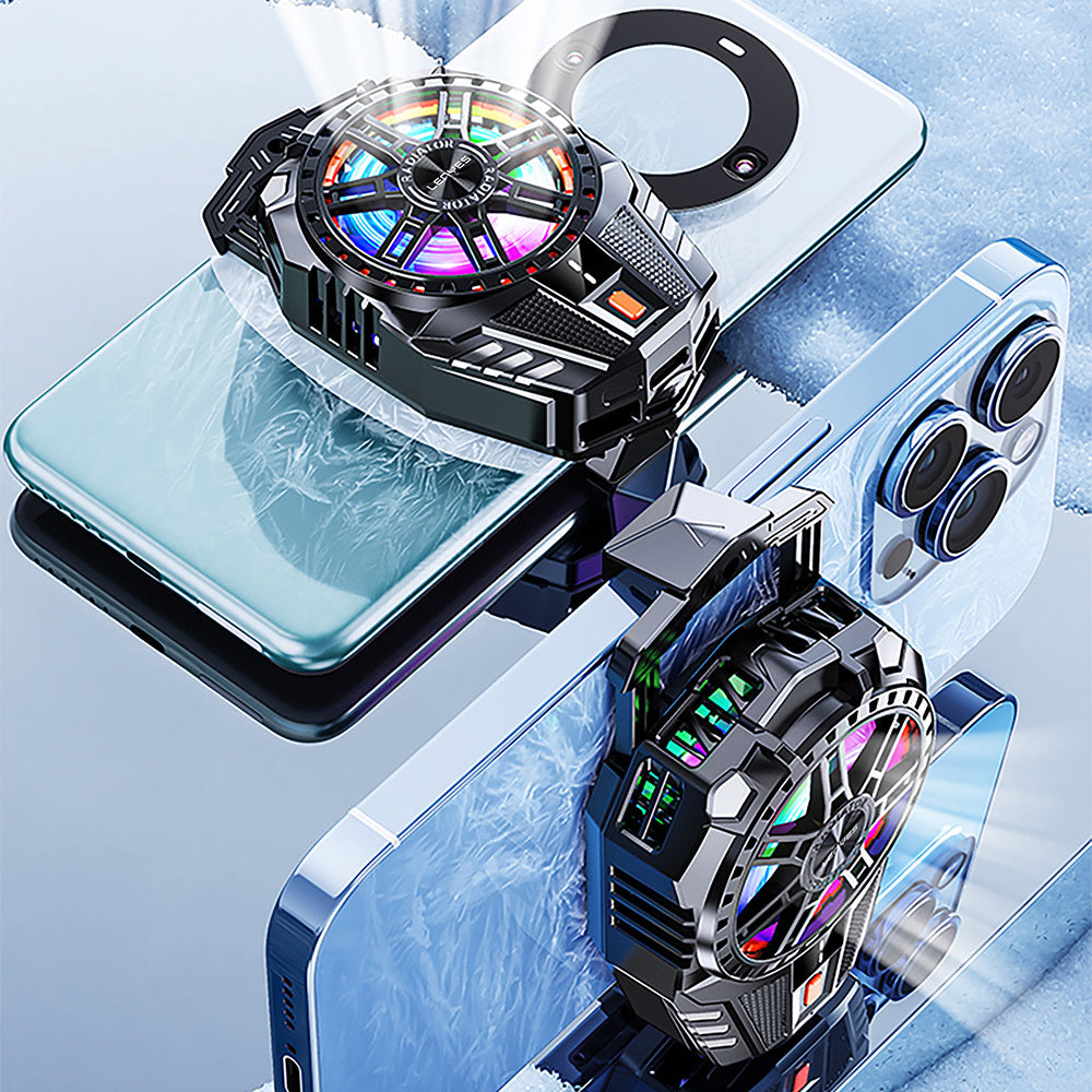 Lenyes LPC201 3 Kademeli TEC Soğutma Sistemli Telefon Soğutucu Fan Siyah