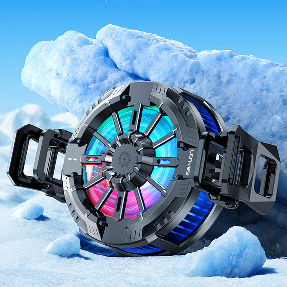 Lenyes LPC202 3 Kademeli TEC Soğutma Sistemli Telefon Soğutucu Fan Siyah