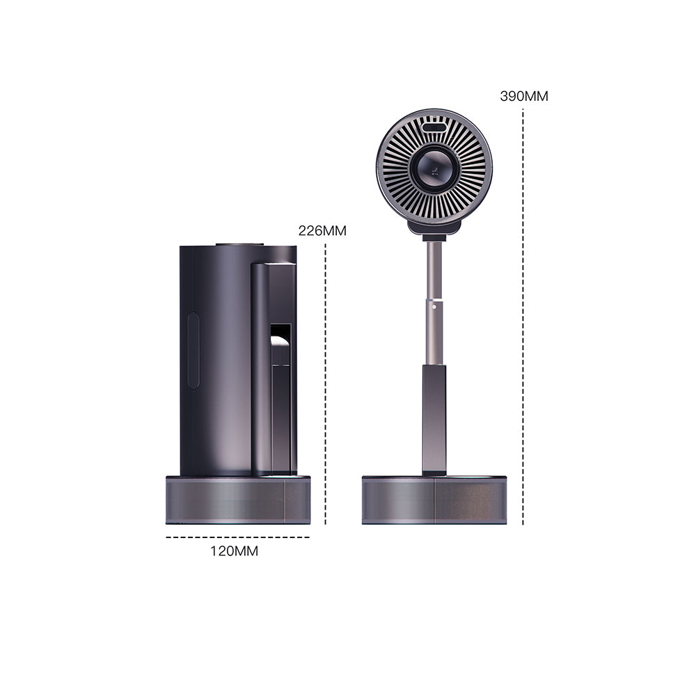 Lenyes LPR05 2.69 inç LCD 200 ANSI Lümen Projektör Yansıtma Cihazı Siyah