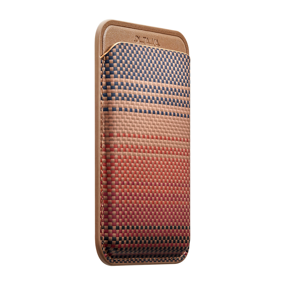 Pitaka Magnetic Woven Serisi Aramid Fiber Magnetik Kartlık Mavi