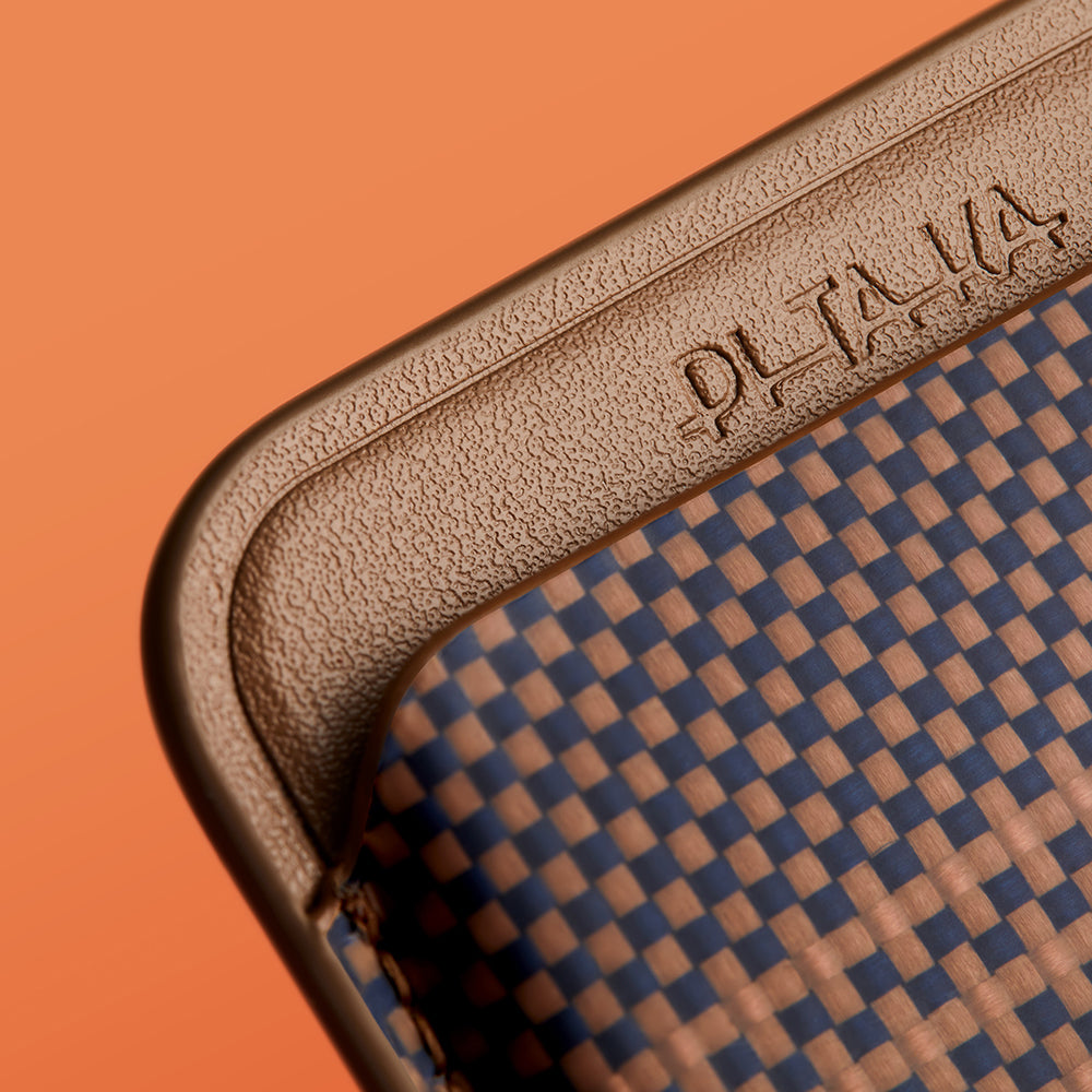 Pitaka Magnetic Woven Serisi Aramid Fiber Magnetik Kartlık Mavi