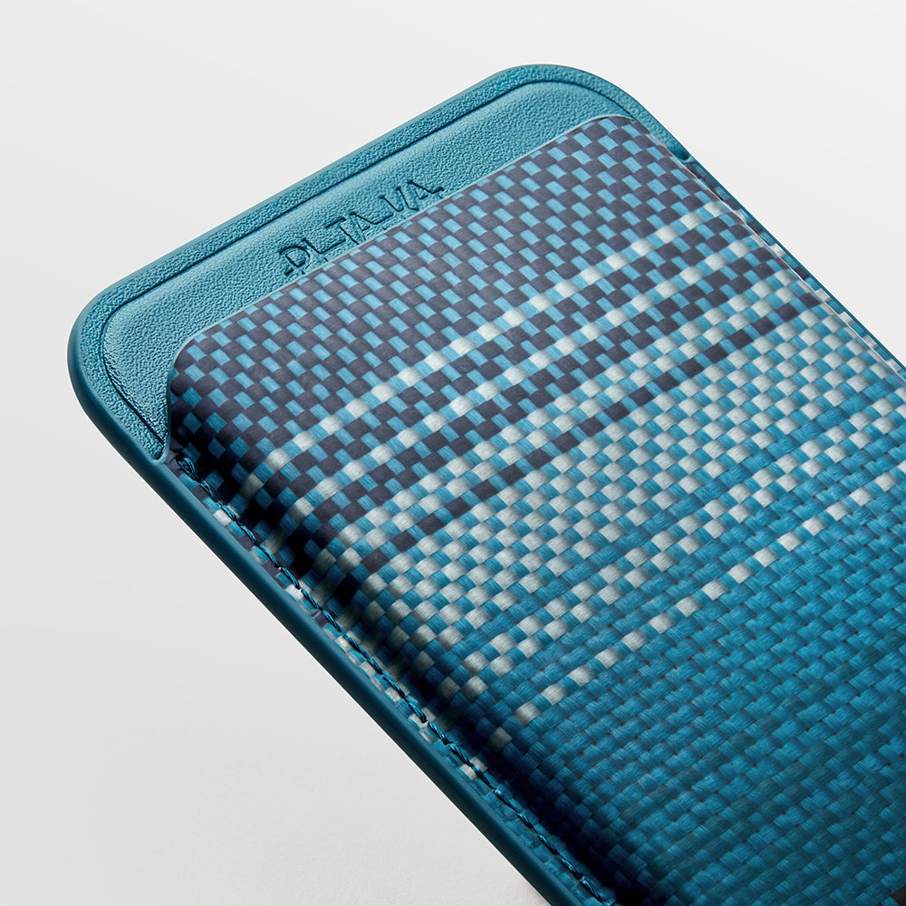 Pitaka Magnetic Woven Serisi Aramid Fiber Magnetik Kartlık Kahverengi