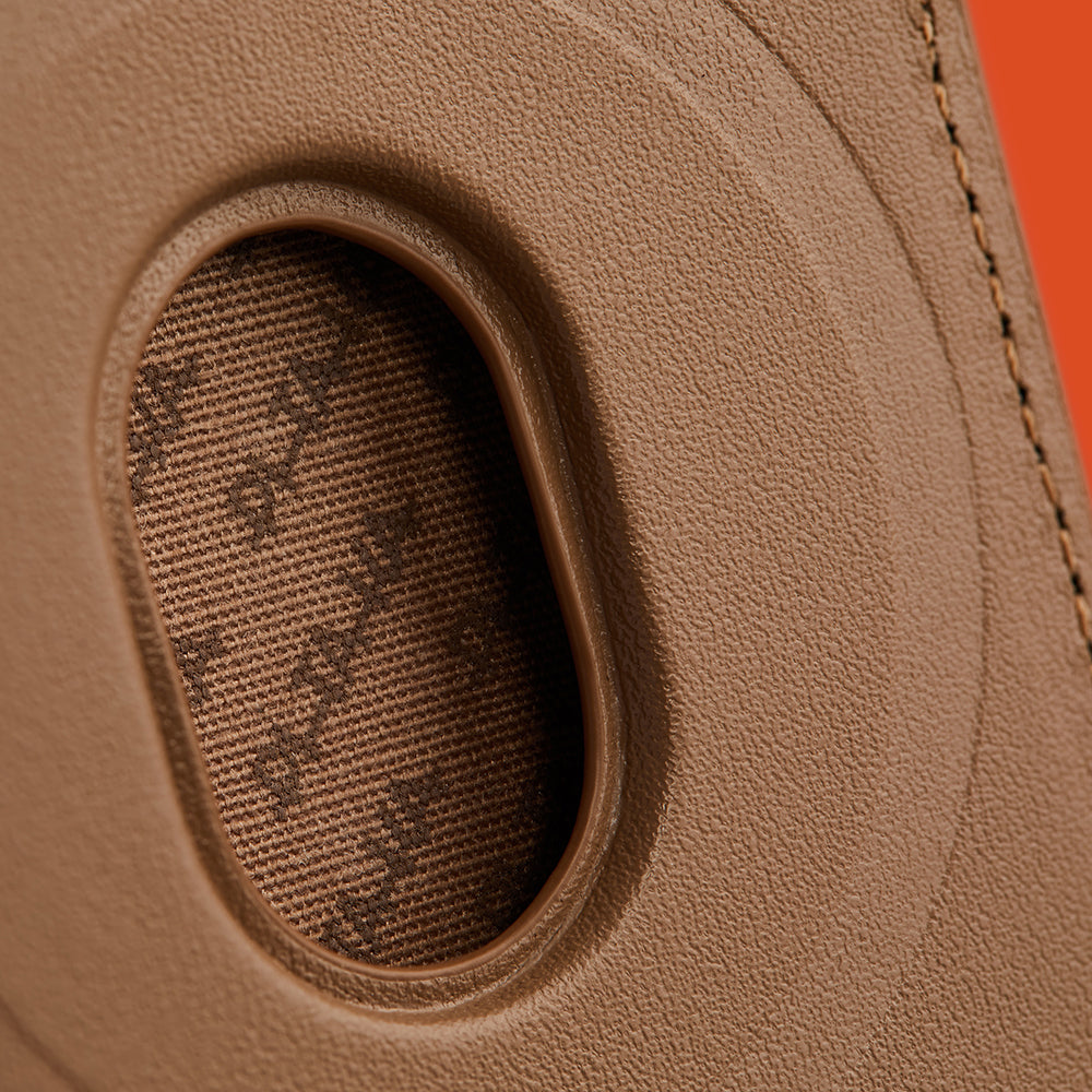 Pitaka Magnetic Woven Serisi Aramid Fiber Magnetik Kartlık Kahverengi