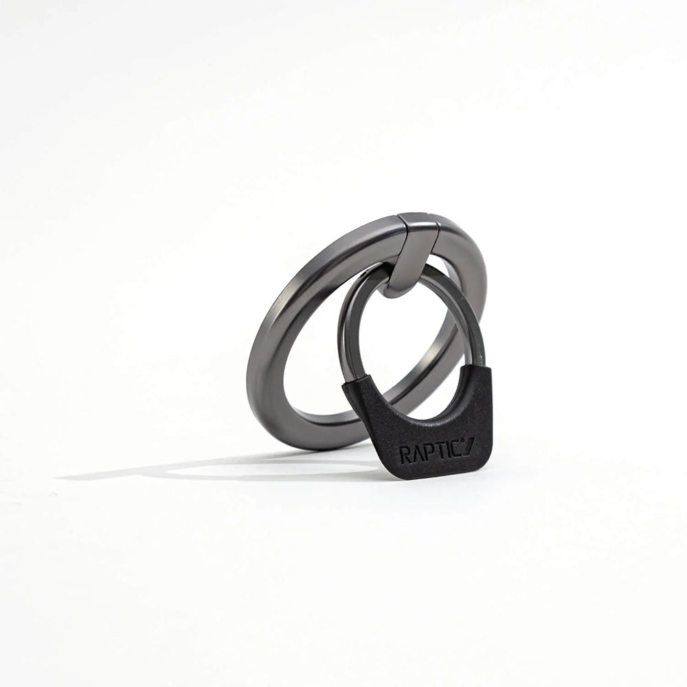 Raptic Magnetik Özellikli 360 Derece Dönebilen Parmak Ring Stand Füme