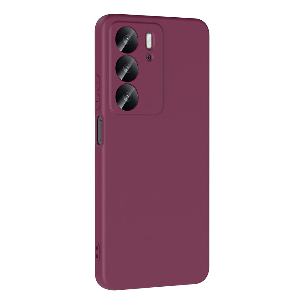 Realme C75 Kılıf Zore Mara Lansman Kapak Kırmızı