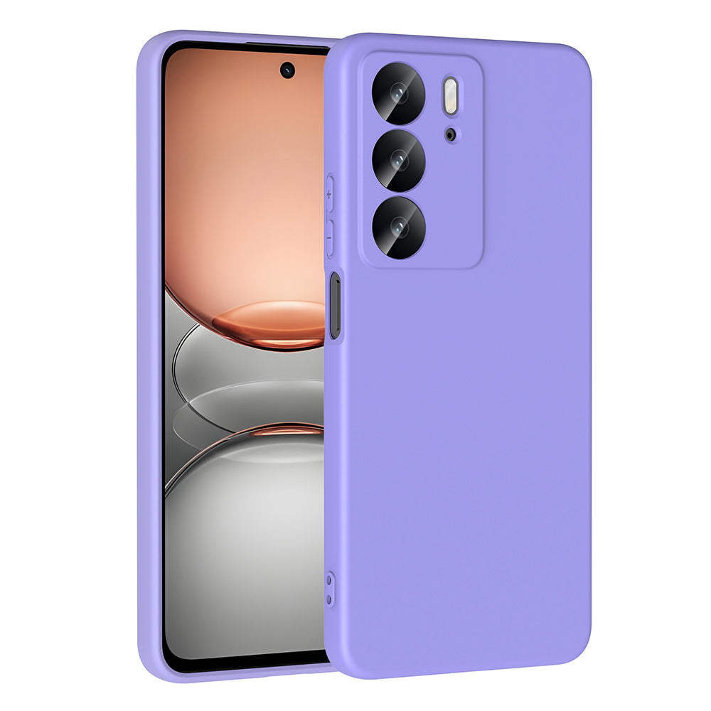 Realme C75 Kılıf Zore Mara Lansman Kapak Lila