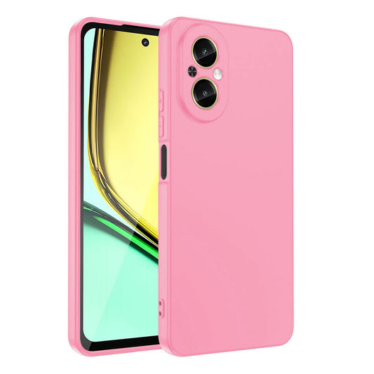 Realme 12 Lite Kılıf Zore Mara Lansman Kapak Pembe