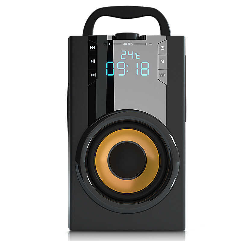 Soaiy SA-Q32S Bluetooth Speaker Hoparlör Siyah