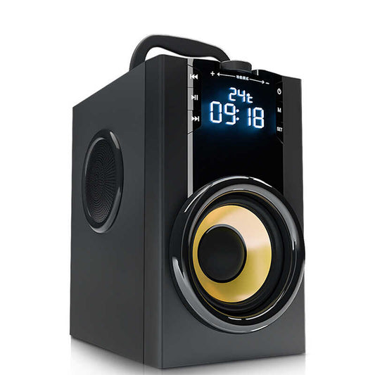 Soaiy SA-Q32S Bluetooth Speaker Hoparlör Siyah