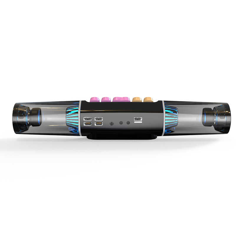 Soaiy SH19 Upgrade Gaming Version Bluetooth Speaker Hoparlör Siyah