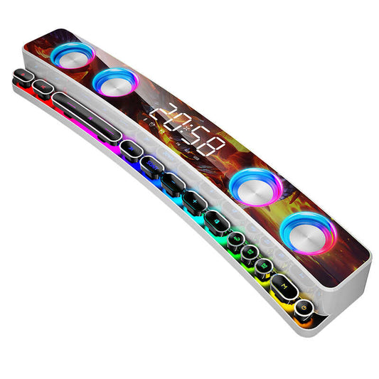 Soaiy SH39 Upgraded Bluetooth Speaker Hoparlör Beyaz