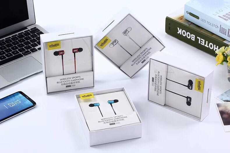 Sport Wireless OTE90 Bluetooth Kulaklık Mıknatıslı Mavi