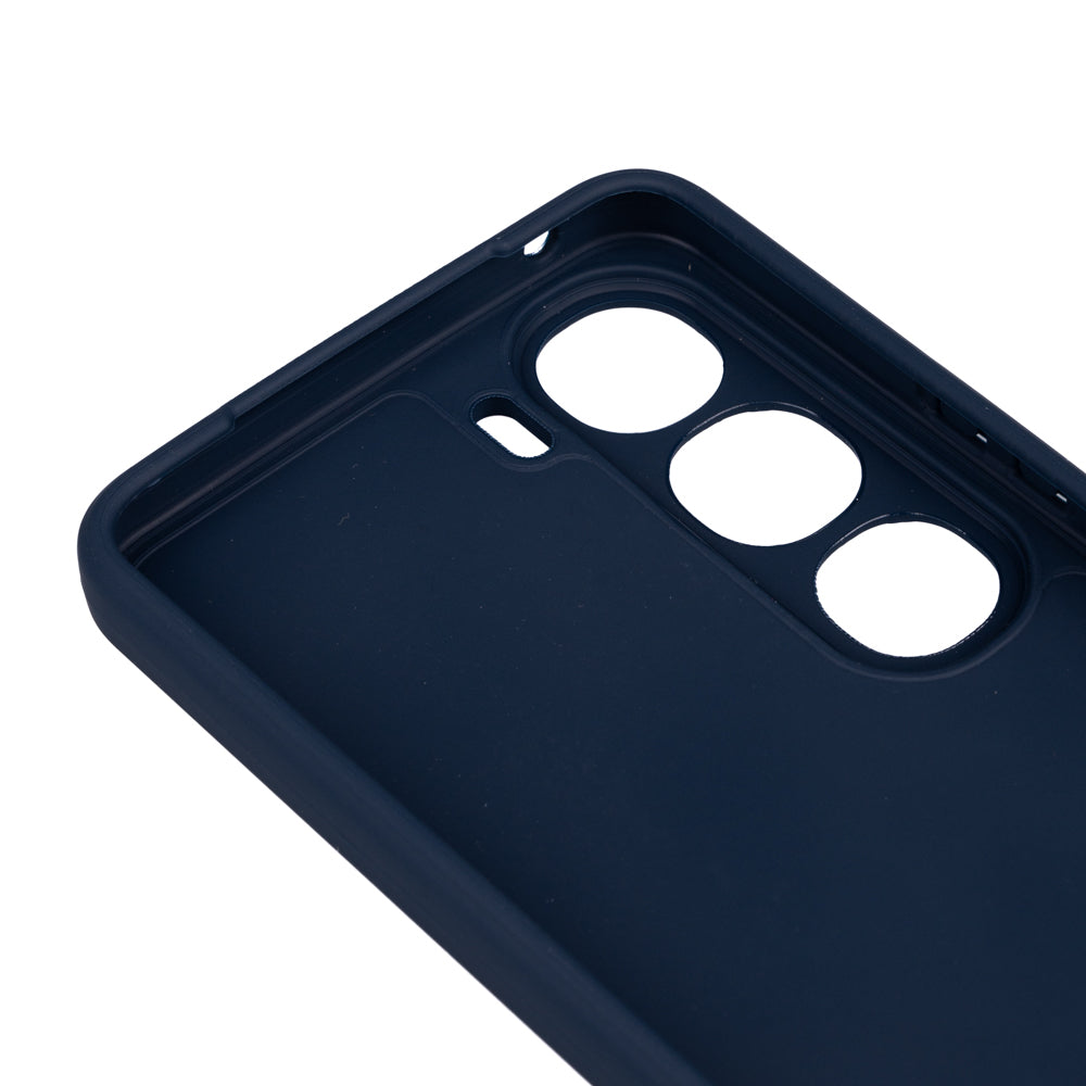 Vivo V40 Lite Kılıf Zore Biye Silikon Mavi