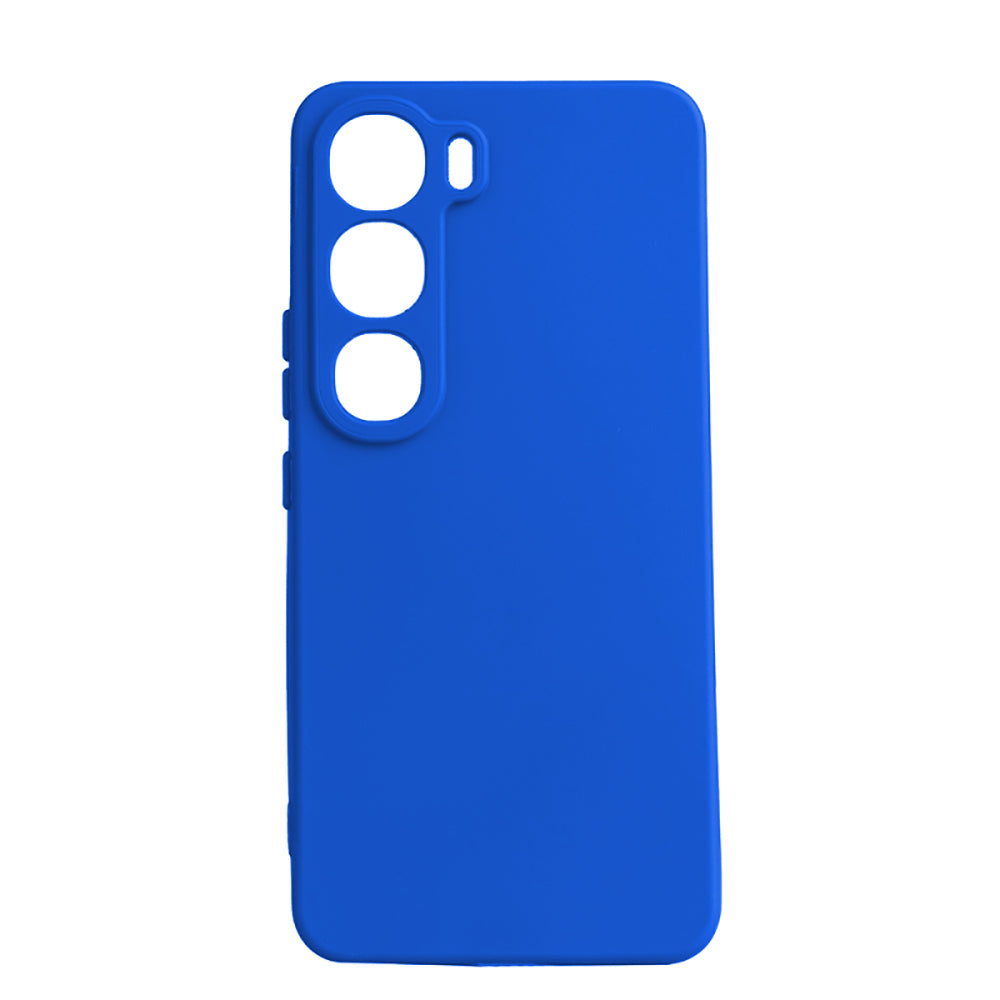 Vivo V40 Lite Kılıf Zore Biye Silikon Mavi