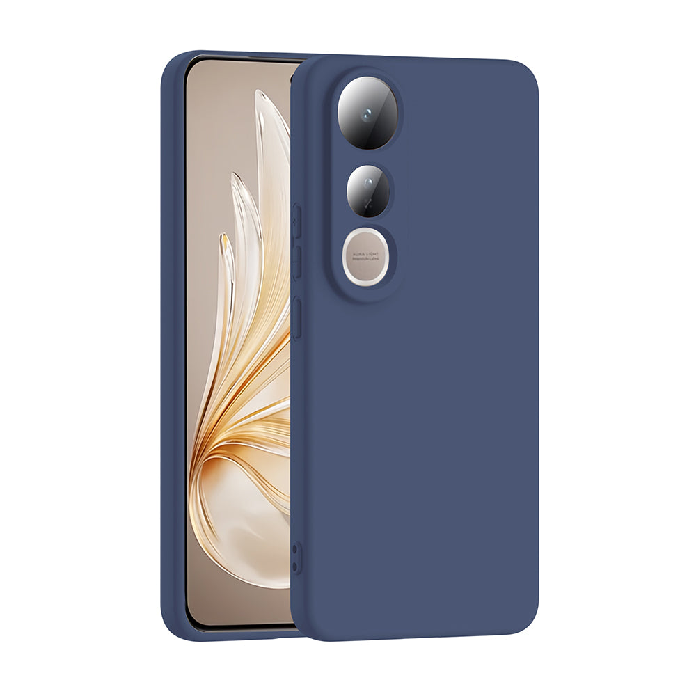 Vivo V50 Lite 4G Kılıf Zore Mara Lansman Kapak Lacivert