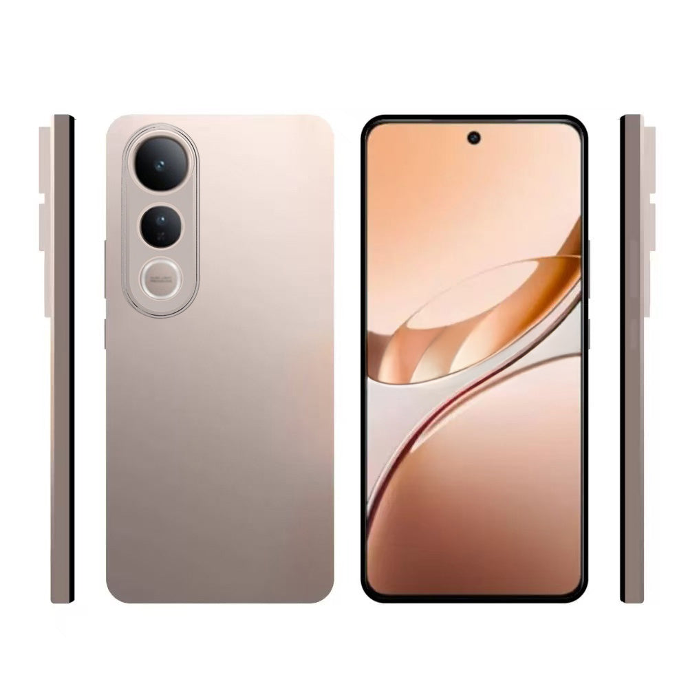 Vivo V50 Lite 4G Kılıf Zore Süper Silikon Kapak Şeffaf