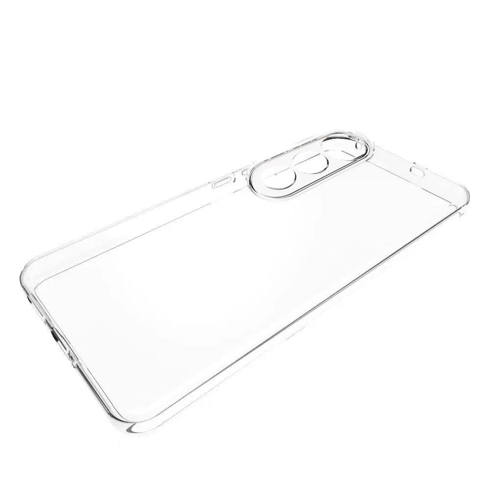 Vivo V50 Lite 4G Kılıf Zore Süper Silikon Kapak Şeffaf