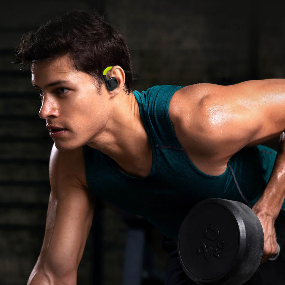 Wiwu Air Wireless Marathon Pro Suya Dayanıklı Sporcu Bluetooth Kulaklık Siyah