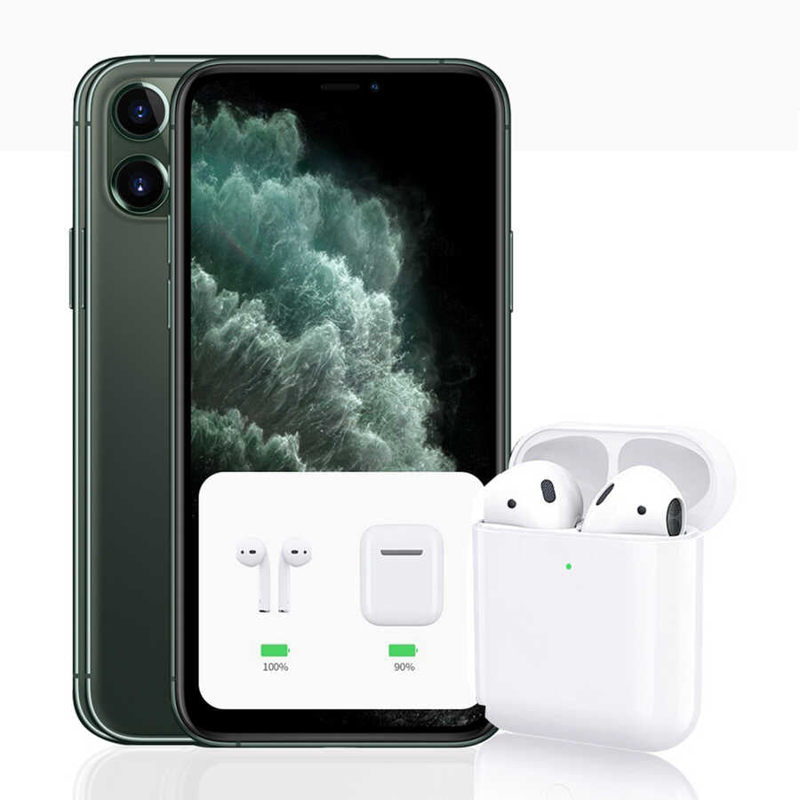 Wiwu Airbuds X Pro Bluetooth Kulaklık Yeşil