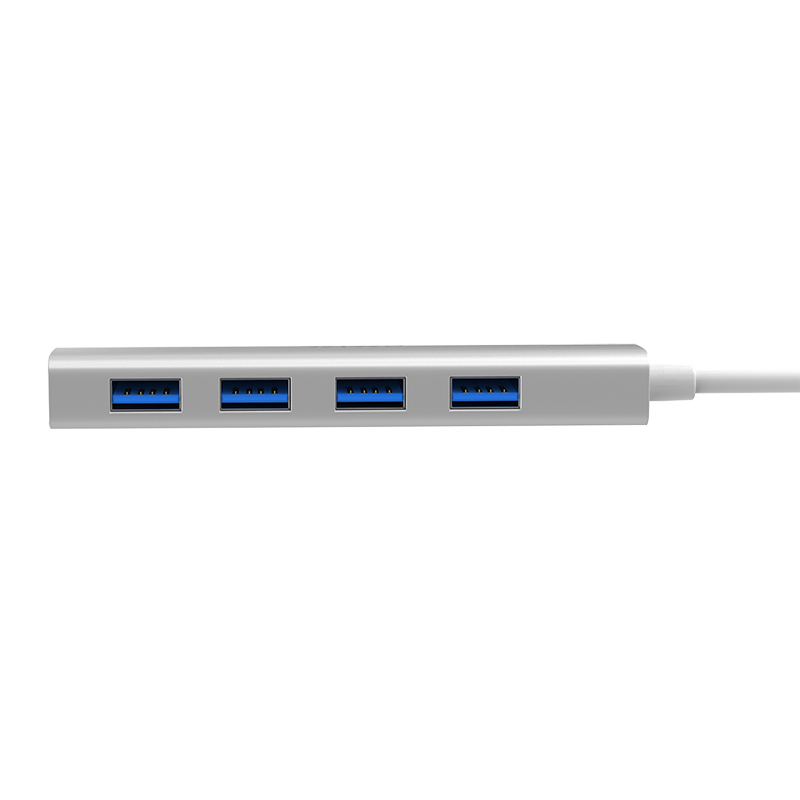 Wiwu Alpha A440 Type-C Hub Gri