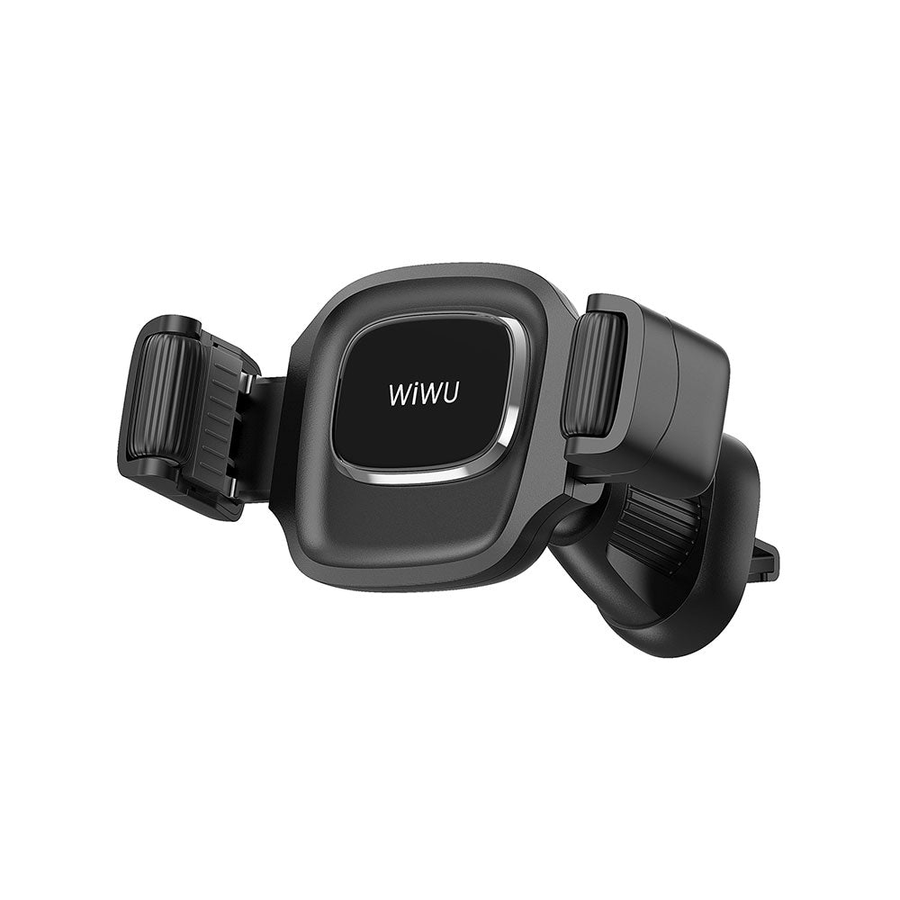 Wiwu CH009 Otomatik Mekanizmalı Havalandırma Tasarım Araç Telefon Tutucu Siyah