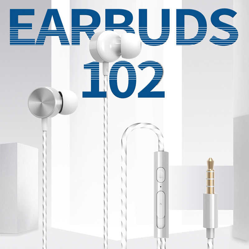Wiwu Earbuds 102 3.5mm Kulaklık Beyaz
