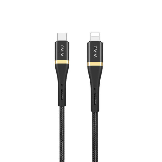 Wiwu ED-103 Elite Type-C To Lightning PD Kablo 1.2M Siyah