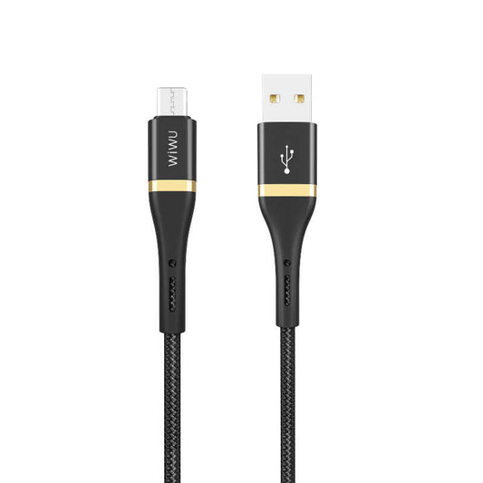 Wiwu Elite ED-102 Micro Usb Kablo 1.2M Siyah