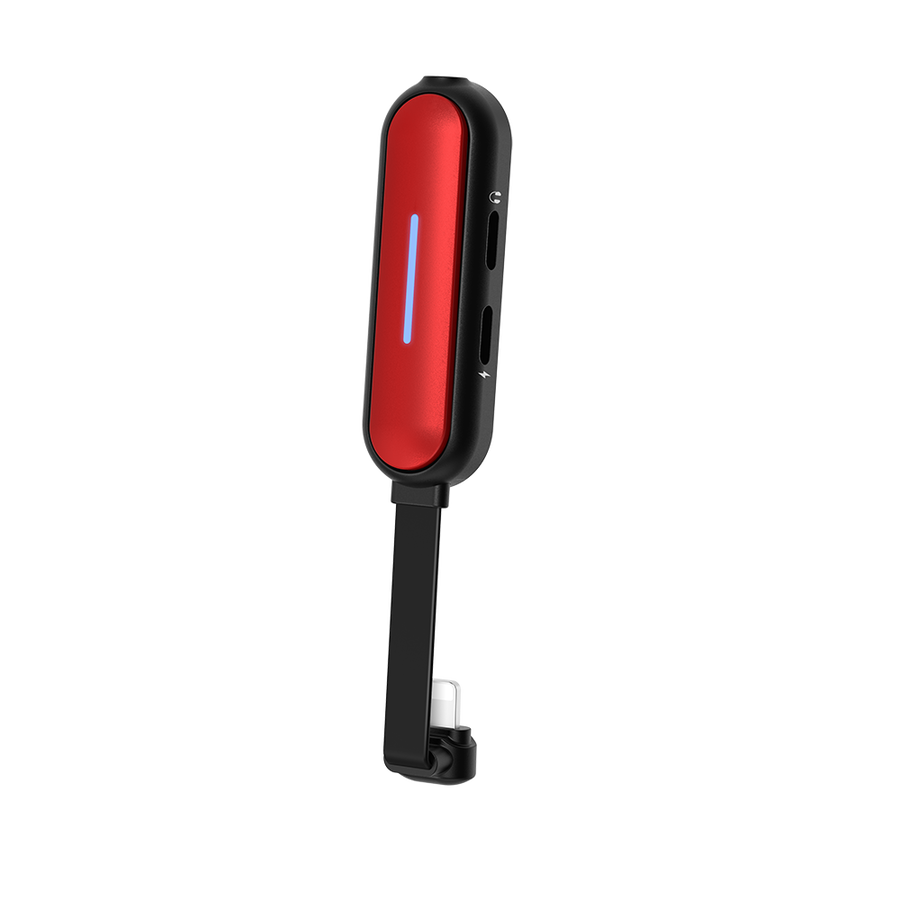 Wiwu LT06 Lightning Ses Adaptörü Siyah