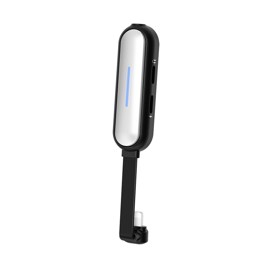Wiwu LT06 Lightning Ses Adaptörü Gümüş