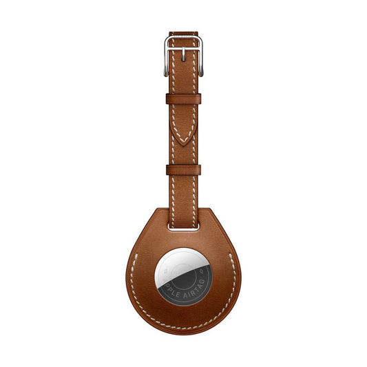 Wiwu Luggage Tag Airtag Anahtarlık Kahverengi