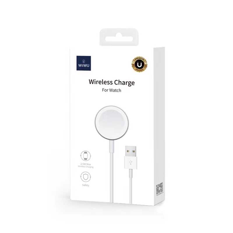 Wiwu M7 Apple Watch Usb Şarj Kablosu Beyaz