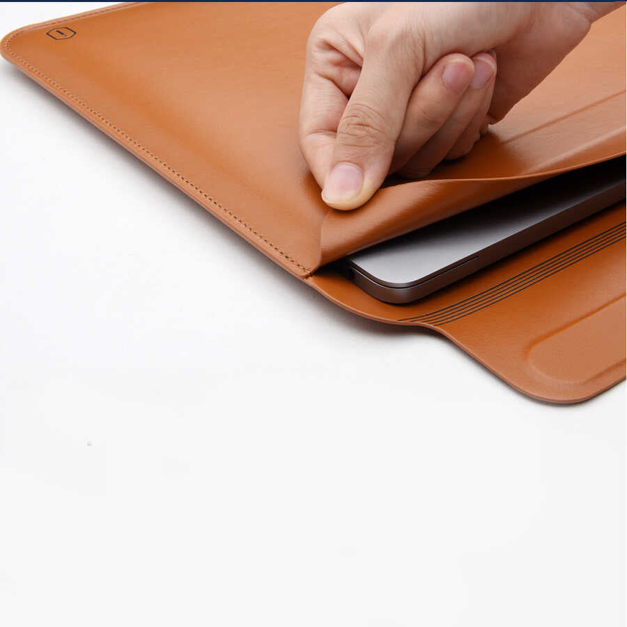 Apple Macbook 13.3' Air Wiwu Macbook Skin Pro Portable Stand Kılıf Mavi