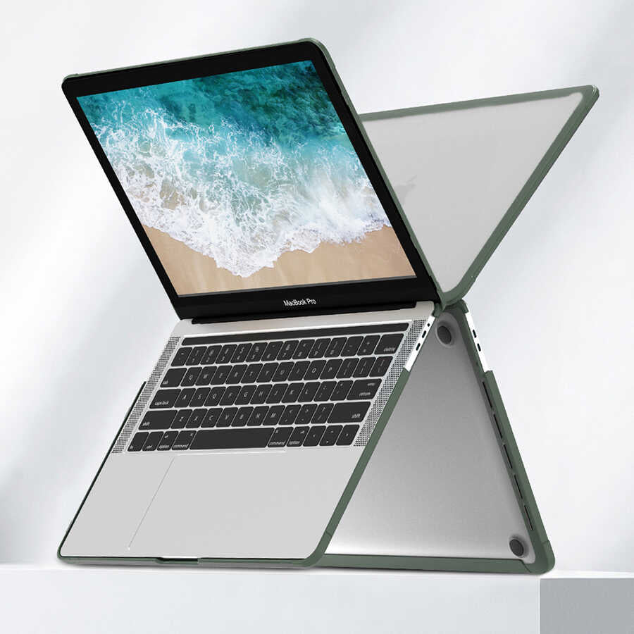 Apple Macbook 13.3' New Pro 2018 Wiwu Macbook HP-01 iShield Kapak Gri