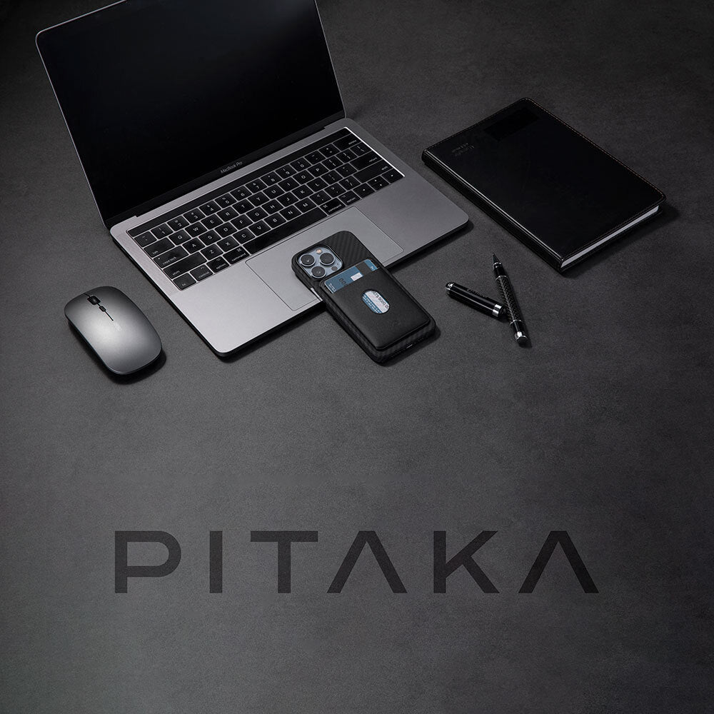 Pitaka MagEZ Card Sleeve 3.0 PU Deri Magnetik Kartlık Siyah