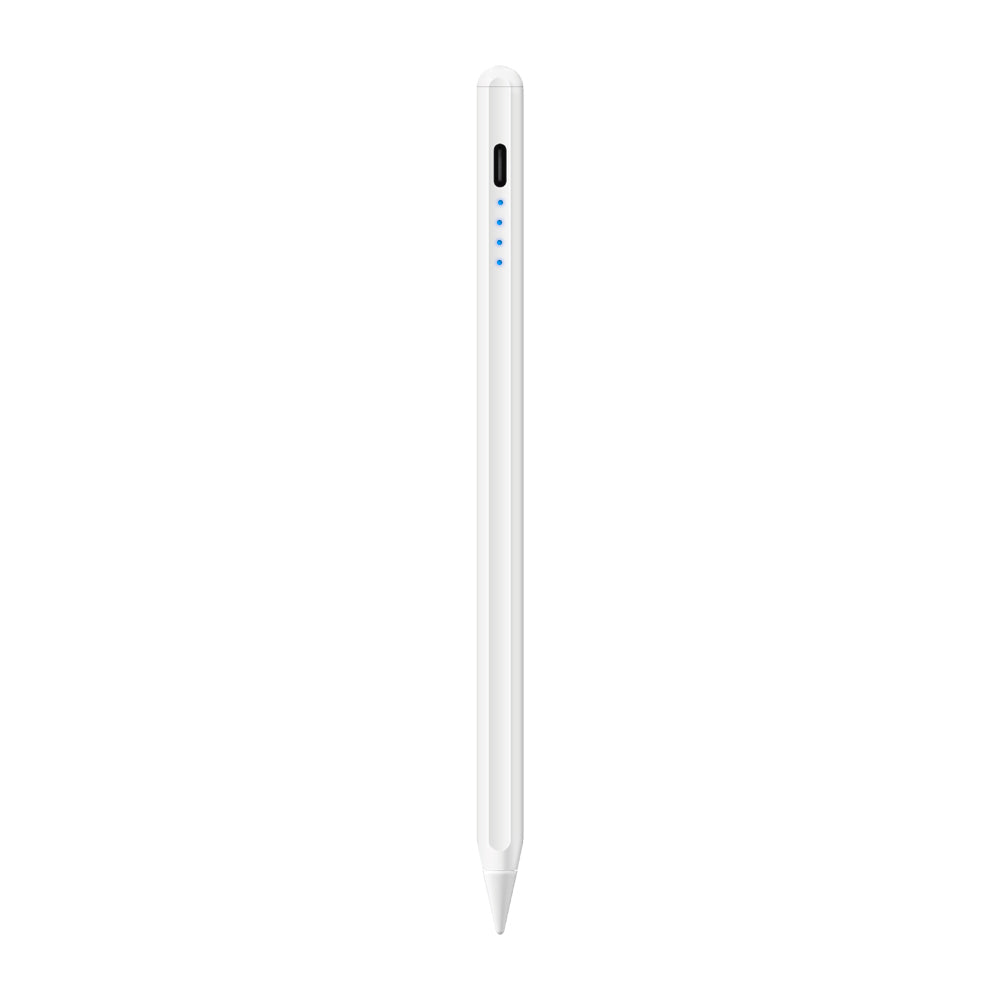 Wiwu Pencil E A02 Avuç İçi Reddi (Palm Rejection) ve Eğim Hassasiyeti Özellikli Dokunmatik Kalem Beyaz