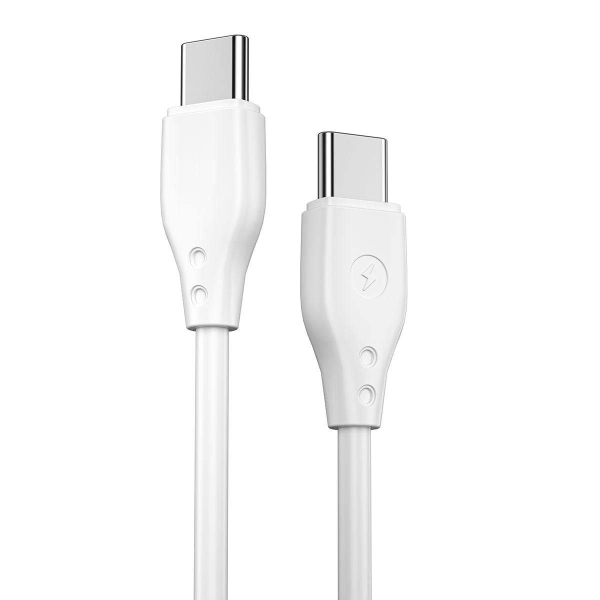Wiwu Pioneer Wİ-C002 Ultra Esnek 67W Hızlı Şarj Özellikli Type-C To Type-C PD Kablo 1M Siyah