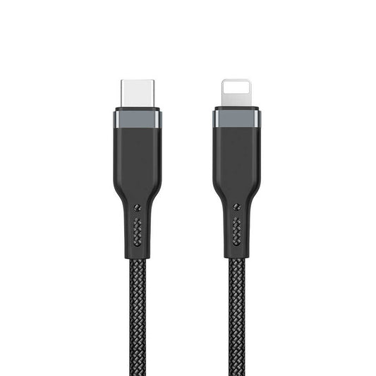 Wiwu Platinum Serisi PT04 PD To Lightning Kablo 1.2M Siyah
