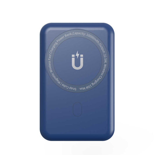 Wiwu SC10000 Magsafe Mıknatıslı Wireless Powerbank Mavi