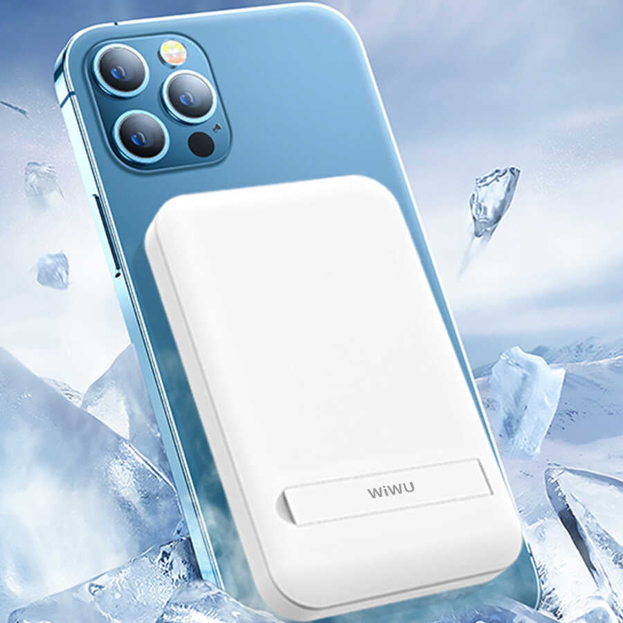 Wiwu SC10000 Magsafe Mıknatıslı Wireless Powerbank Siyah