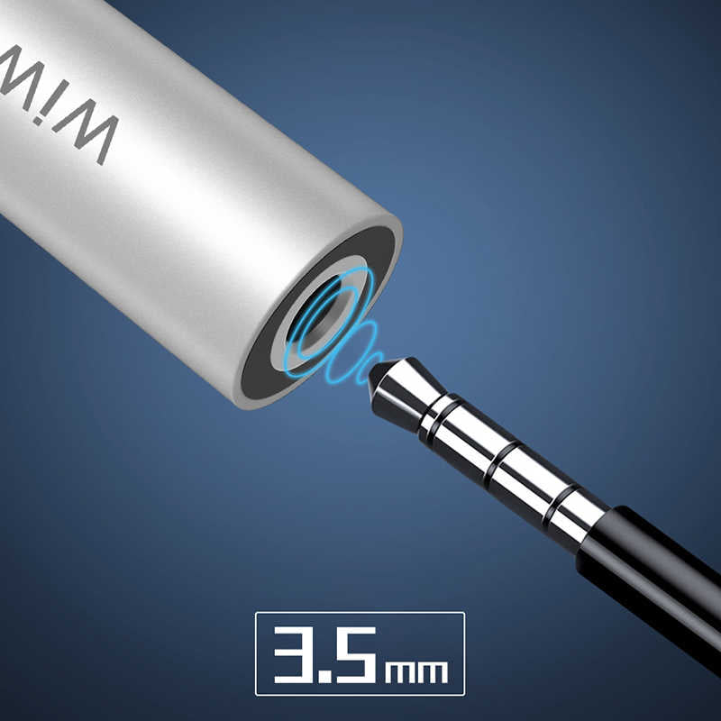 Wiwu ST03 Lightning Ses Adaptörü Siyah