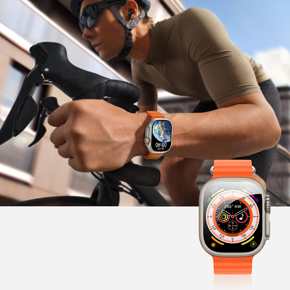 Wiwu SW01 Ultra Lite İOS ve Android Uyumlu Akıllı Saat Siyah