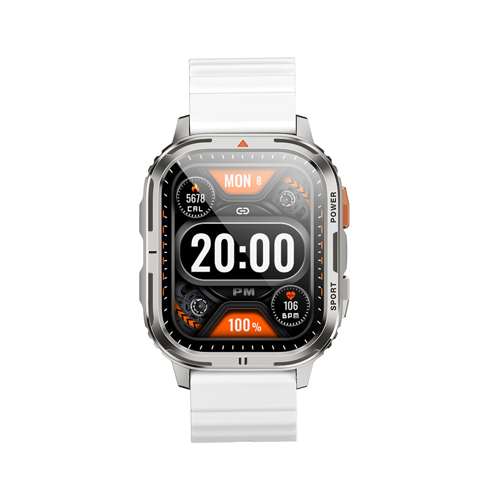 Wiwu SW05 Smart Watch İOS ve Android Uyumlu TFT Ekranlı IP68 Sertifikalı Akıllı Saat Siyah