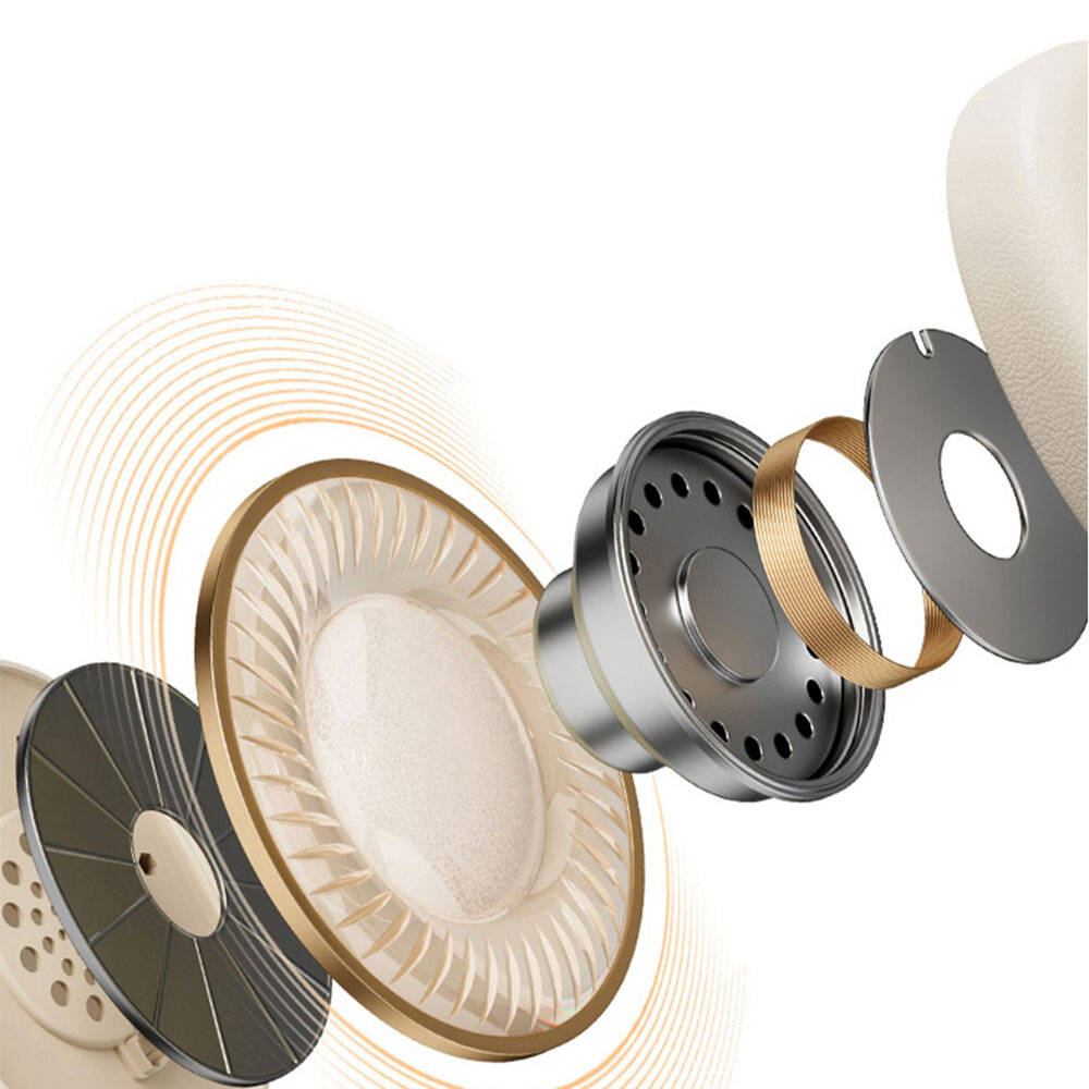 Wiwu TD-02 Sound Cool Serisi Katlanabilir Kulak Üstü Bluetooth Kulaklık Siyah