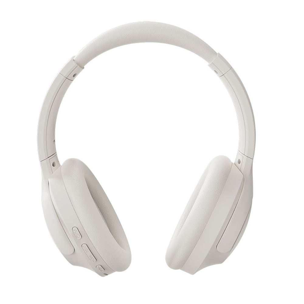 Wiwu TD-08 Elite Serisi Ayarlanabilir Pure Bass Hi-Fi Kulak Üstü Bluetooth Kulaklık v5.3 Beyaz
