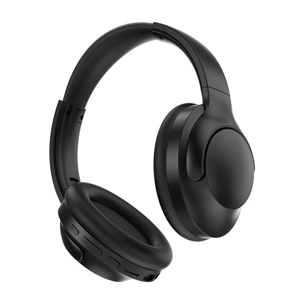 Wiwu TD-08 Elite Serisi Ayarlanabilir Pure Bass Hi-Fi Kulak Üstü Bluetooth Kulaklık v5.3 Siyah