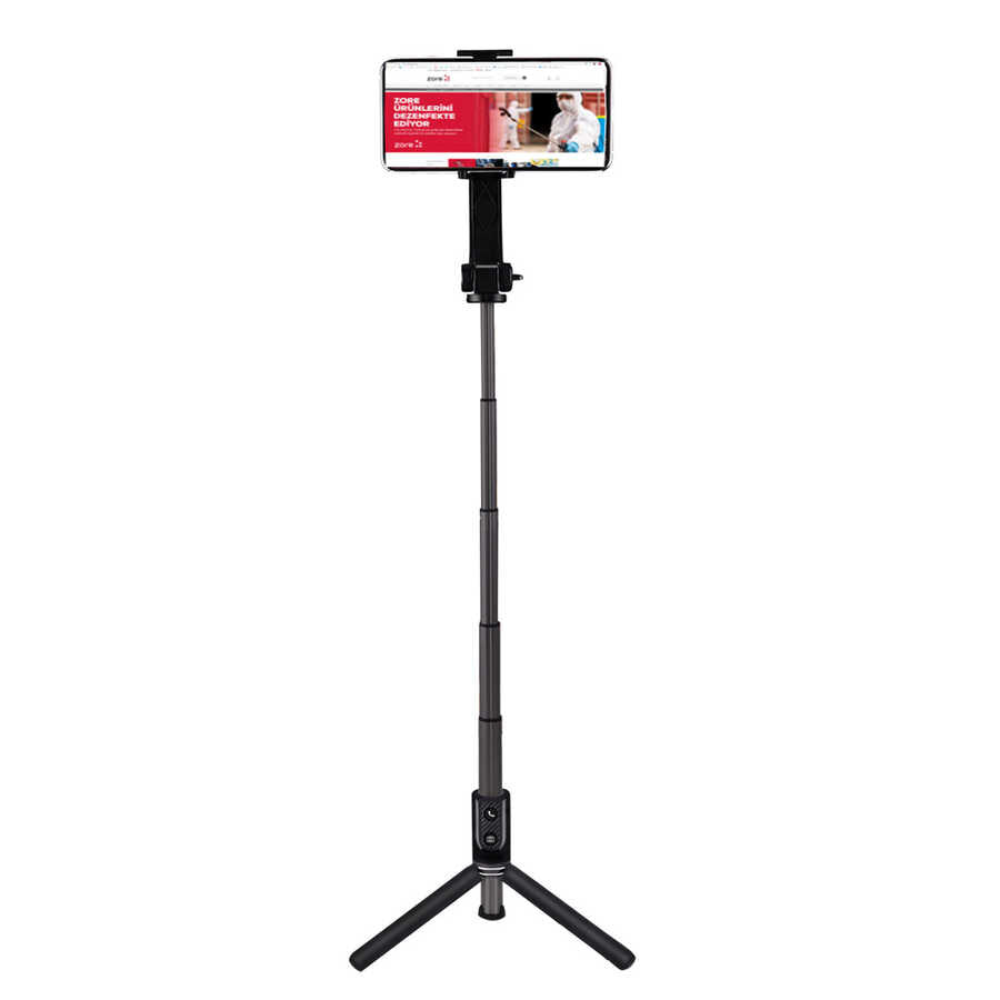 Wiwu TGS-301 Çok Fonksiyonlu Selfie Çubuğu Siyah